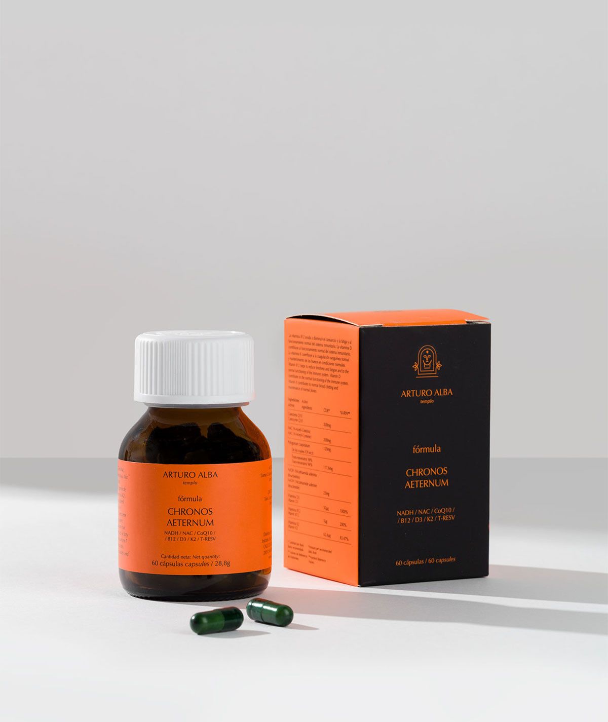 Arturo Alba Chronos Aeternum 60 cápsulas