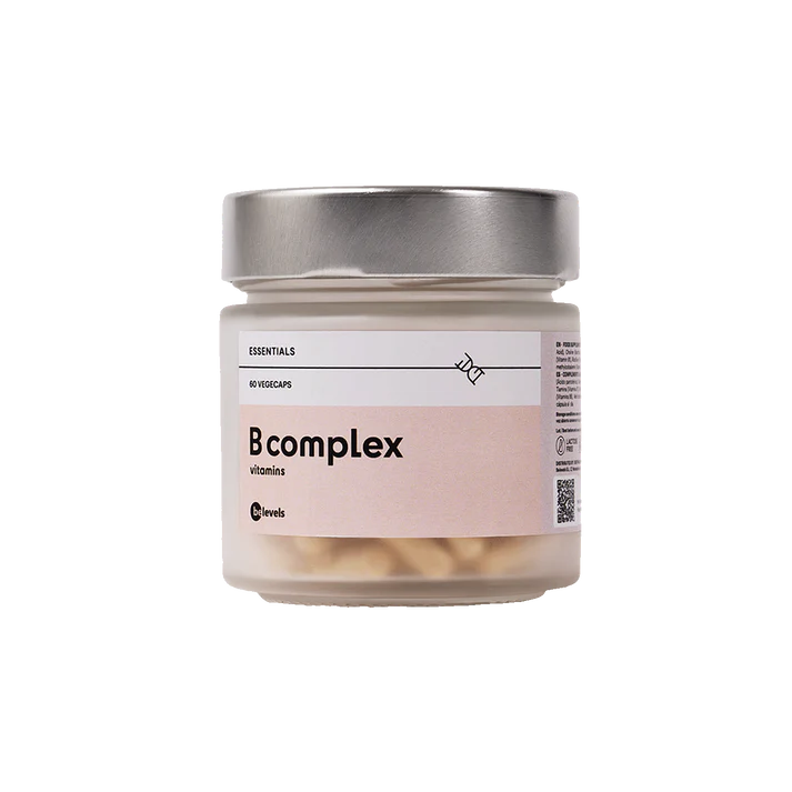 Be Levels B complex vitamins 60vegecaps