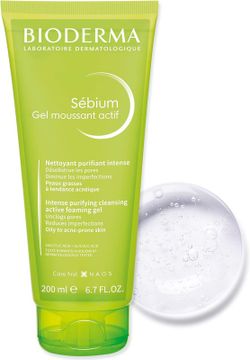 Bioderma Sébium Gel Moussant Actif 200 ml