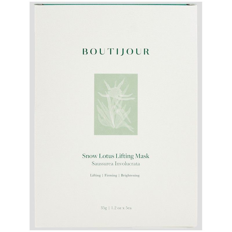 Boutijour snow lotus lifting mask 5 mascarillas