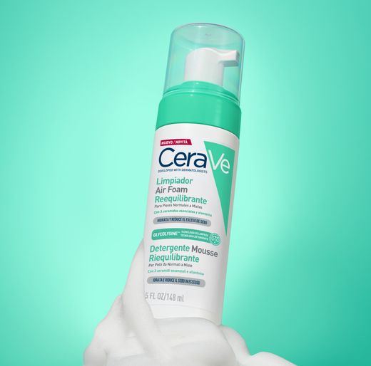 CeraVe Limpiador Air Foam Reequilibrante 148ml