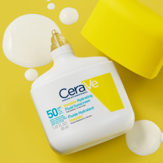 CeraVe Solar Fluido Protector Invisible Hidratante SPF50 50ml
