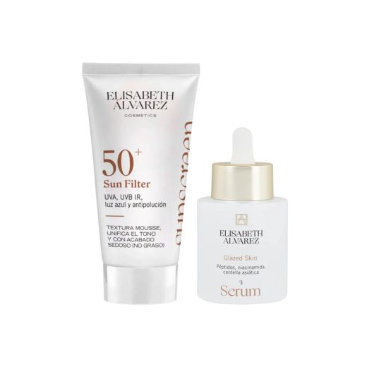 Elisabeth Alvarez No Make Up PACK (Glazed Skin Serum + Sun Filter)