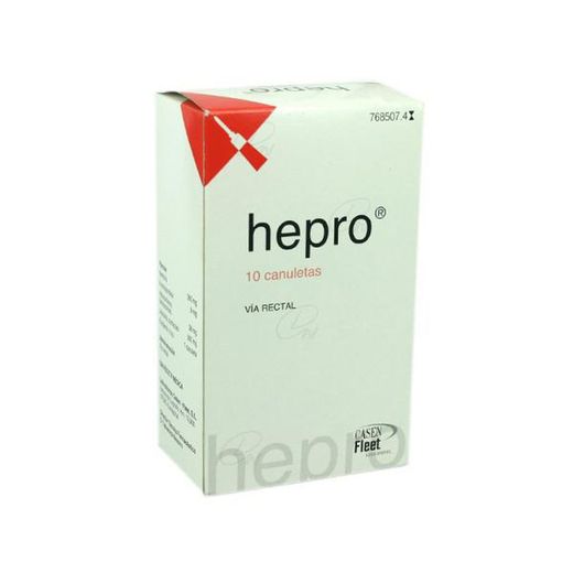 Hepro Pomada Rectal, 10 Canuletas De 15 Ml