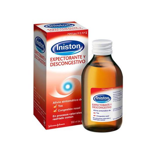 Iniston Expectorante Y Descongestivo Jarabe, 1 Frasco De 200 Ml