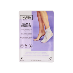 IROHA Nature Calcetines Mascarilla Peeling Exfoliante 2x20 ml
