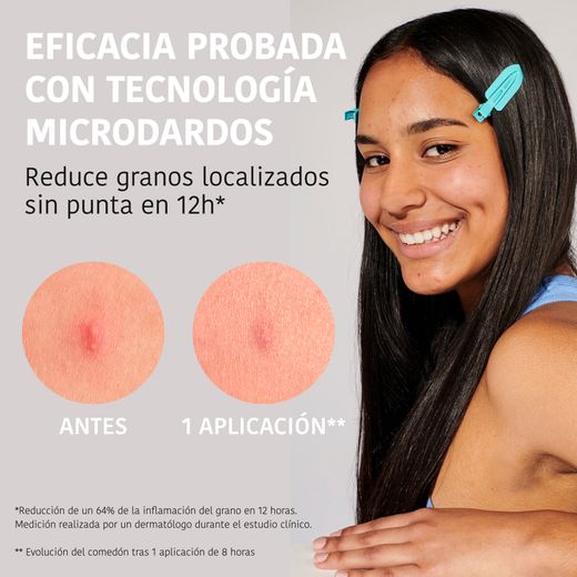 Iroha Nature Parches Granos Microdardos con Ácido Salicílico 12 unidades