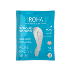 Iroha Nature Parches Granos Microdardos con Ácido Salicílico 12 unidades