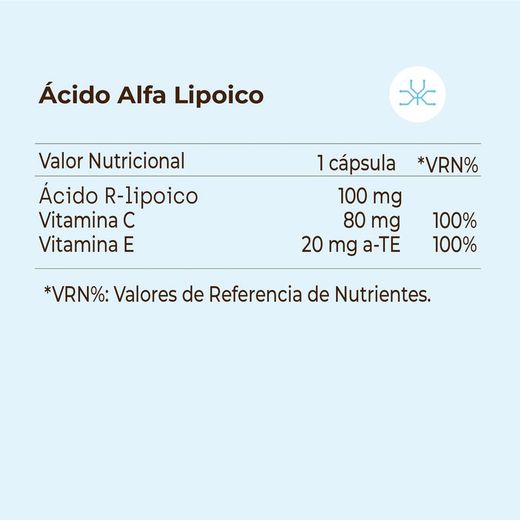 Kobho Ácido Alfa Lipóico 60 cápsulas