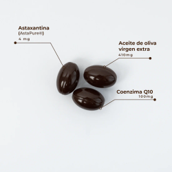 Kobho Astaxantina + CoQ10 60 capsulas
