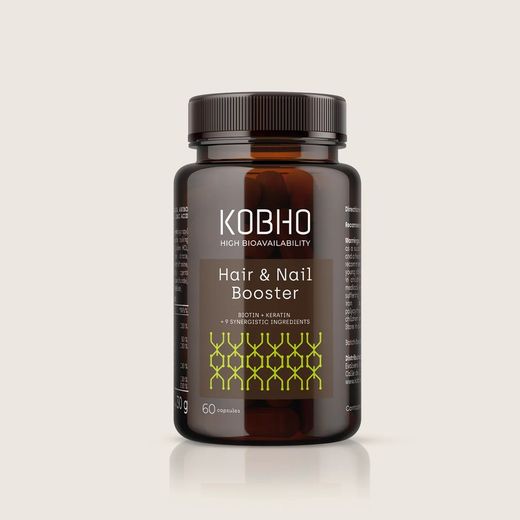 Kobho Hair & Nail Booster 60 cápsulas 2 meses