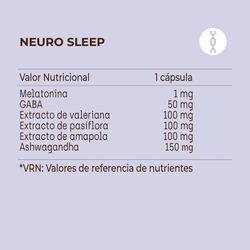 Kobho Lab Neuro Sleep 28 Fläschchen und Kapseln