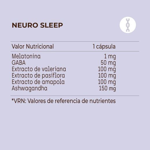 Kobho Lab Neuro Sleep 28 Fläschchen und Kapseln