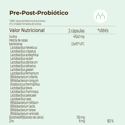 Kobho Pre-Post Probiótico 60 capsulas