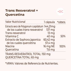Kobho Trans Resveratrol + Quercetina 60 capsulas