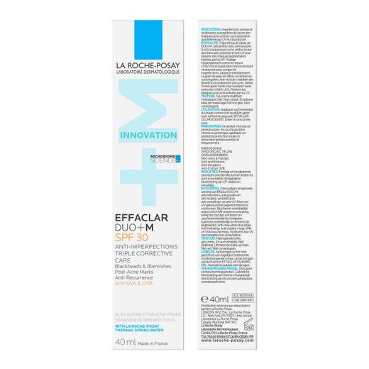 La Roche-Posay Effaclar Duo+M SPF 30 40 ml