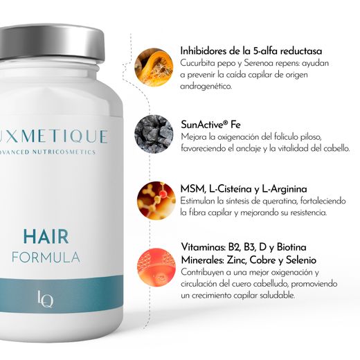 Luxmetique Hair Formula 60 cápsulas