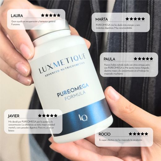Luxmetique Pureomega formula 60 cápsulas