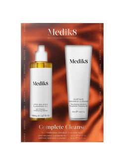 Medik8 Complete Cleanse (Lipid Balance Cleansing Oil 140ml + Surface Radiance Cleanse 150ml)