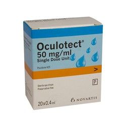 Oculotect 50 Mg/Ml Colirio En Solucion En Envase Unidosis, 20 Envases Unidosis De 0,4 Ml