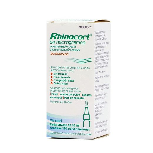 Rhinocort 64 Microgramos Suspensión Para Pulverización Nasal