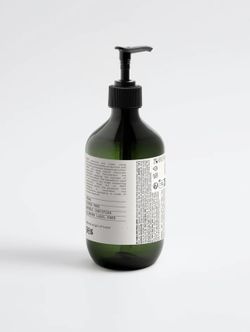 Roue Hand- und Körperwaschmittel Nr. 03 Pfefferminze und dunkles Zedernholz, 490 ml