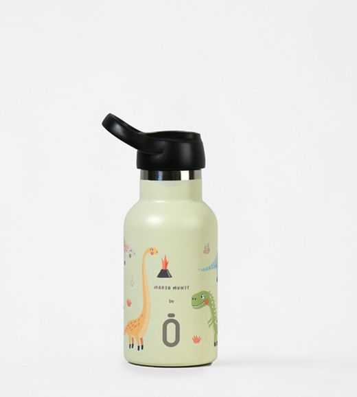 Runbott Artist Marta Munté Green Dinos Sport Cap 350 ml