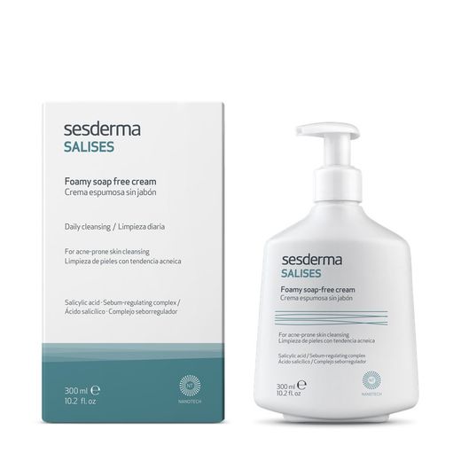 SESDERMA SALISES Crema espumosa sin jabón 300ml