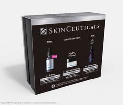 SkinCeuticals PACK Arrugas y Glass Skin (P-Tiox 30ml + Age Advanced Eye 15ml)