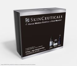 SkinCeuticals PACK Arrugas y Glass Skin (P-Tiox 30ml + Age Advanced Eye 15ml)