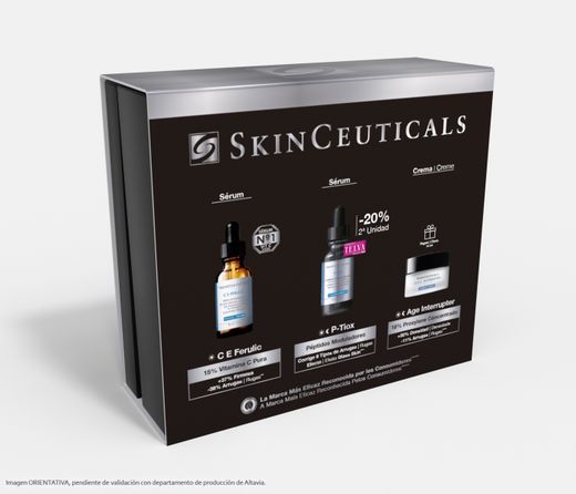 SkinCeuticals PACK Falten und Leuchtkraft (Ferulic 30 ml + P-Tiox 30 ml)