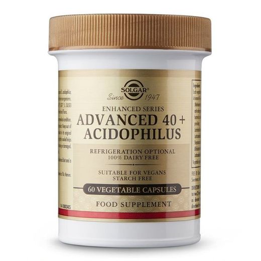 Solgar Advanced 40+ Acidophilus 60 Comprimidos