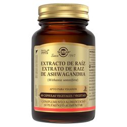 Solgar Ashwagandha 60 Cápsulas