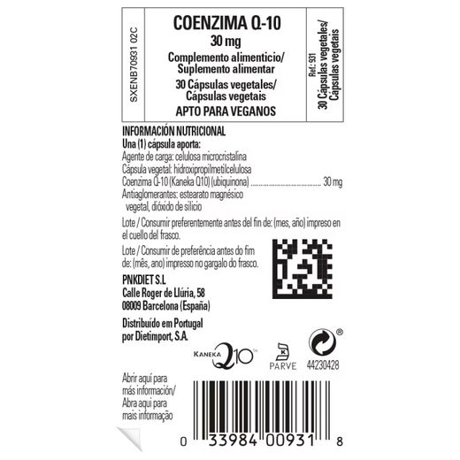 Solgar Coq-10 30mg 30 Comp
