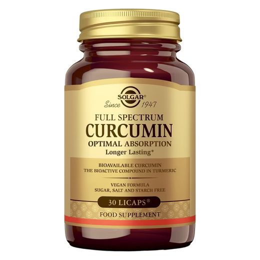 Solgar Full Spectrum Curcuma 30 Cap