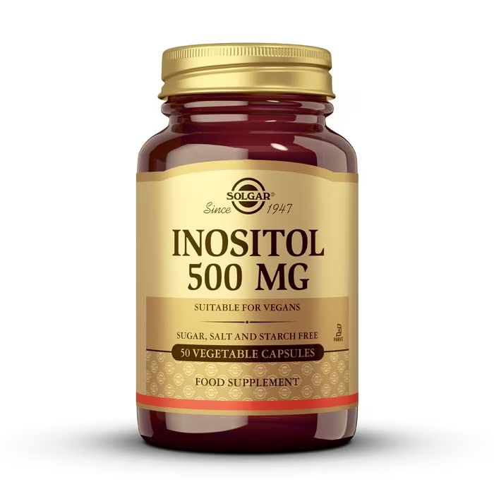 Solgar Inositol 500 Mg 50 Capsulas Vegetales