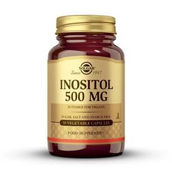 Solgar Inositol 500 Mg 50 Capsulas Vegetales