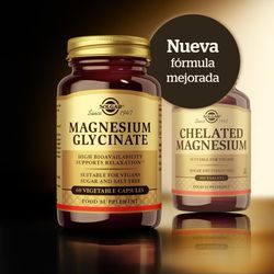 Solgar Magnesio bisglicinato 60 cápsulas vegetales