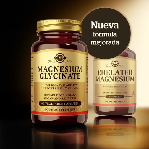 Solgar Magnesio bisglicinato 60 cápsulas vegetales