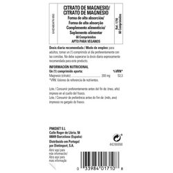 Solgar Magnesio Citrato 60 Compresse
