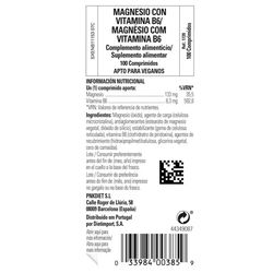 Solgar Magnesium Vitb6 100 Comp
