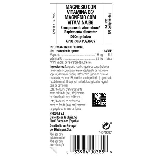 Solgar Magnesium Vitb6 100 Comp