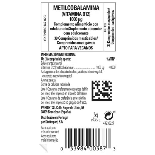 Solgar Methylcobalamin B12 30 Komp