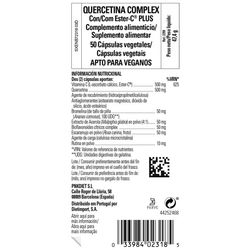 Solgar Quercitina Complex con Ester-C® Plus 50 cápsulas