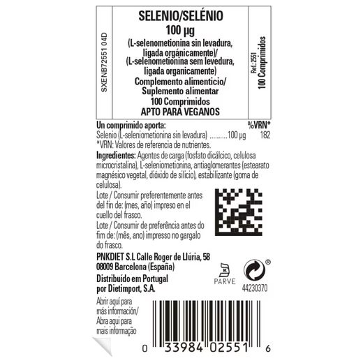 Solgar Selen 100 Mcgr 100 Tabletten