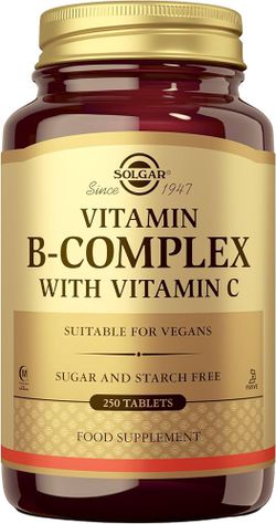 Solgar Vitamin B-Complex Con Vitamin C 250 comprimidos