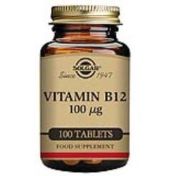 Solgar Vitamina 100mcg B12 100 Comp