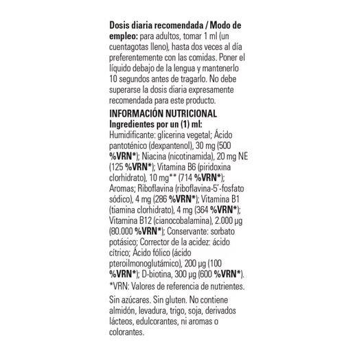 Solgar Vitamina B12 líquida con B-complex 59 ml