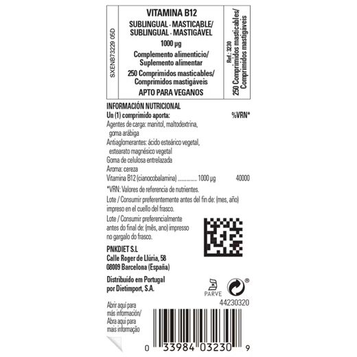 Solgar sublingual Vitamin B12 Kautabletten 100 Tabletten