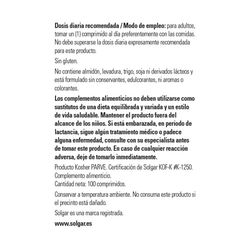Solgar Vitamina C 1000 mg con Escaramujo 100 comprimidos